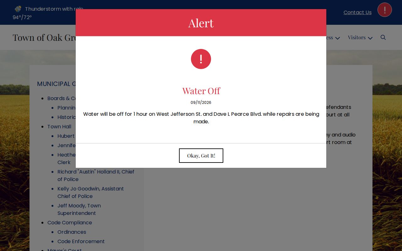 West Carroll Parish warrant records: Oak Grove court docket procedure and recording rules