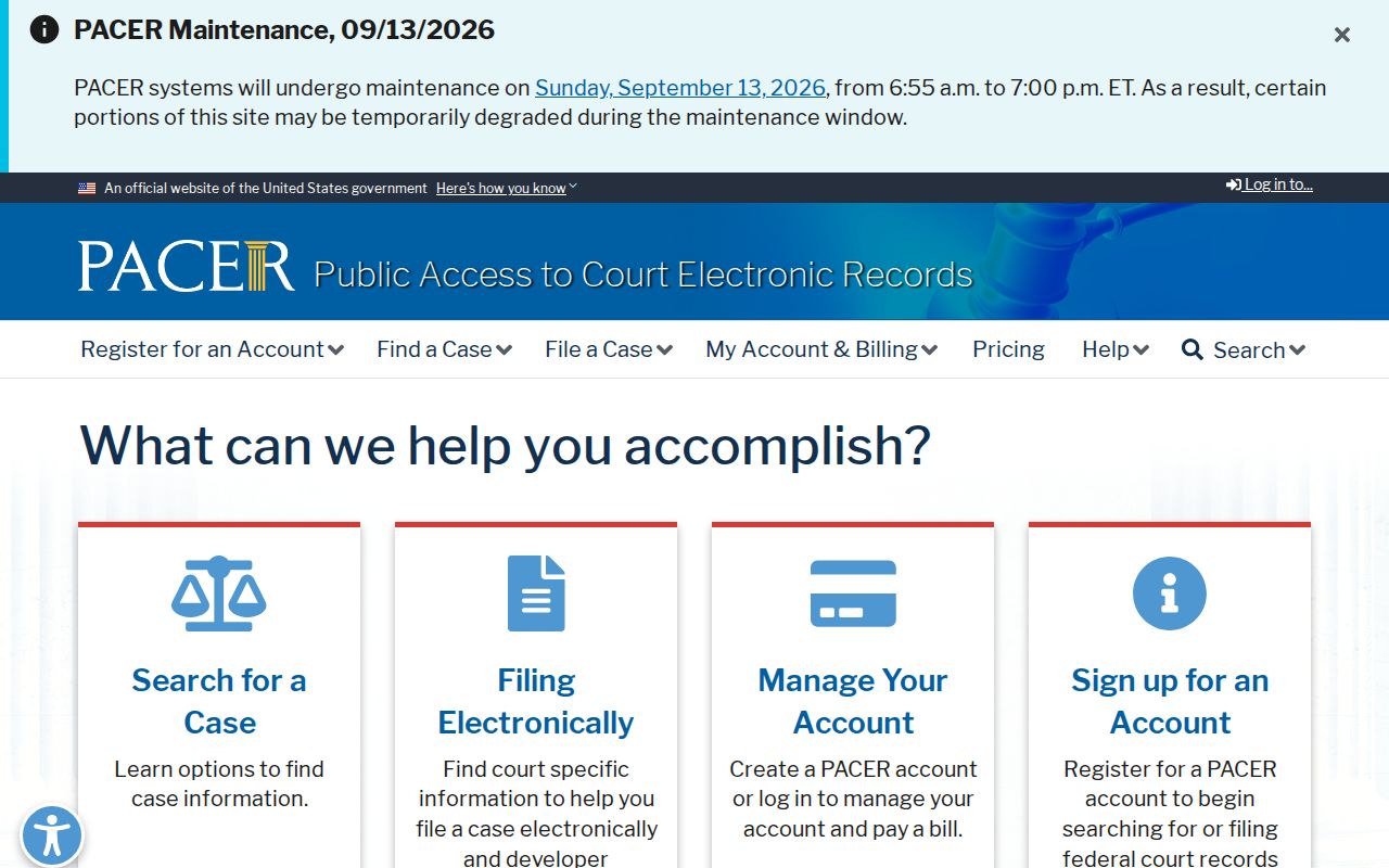 West Carroll Parish warrant records: federal PACER docket search and case locator